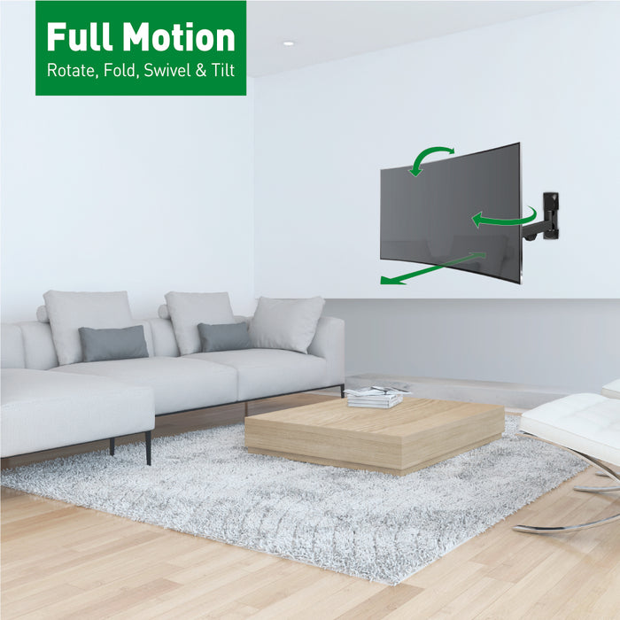Barkan Mounts hosszú TV fali konzol | Univerzális | 13" - 39" | VESA 200x200