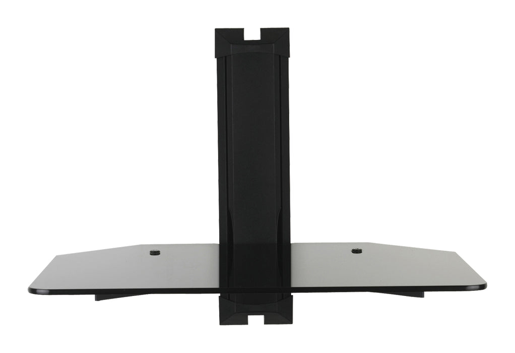A/V polc fekete, 13,6 kg-ig