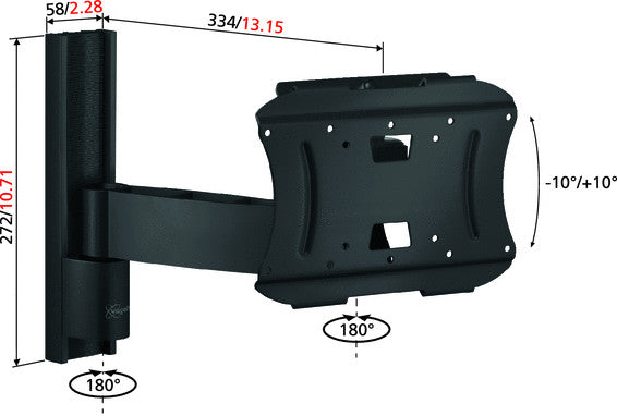 Vogels VFW 332 LCD/Plazma fali tartó
