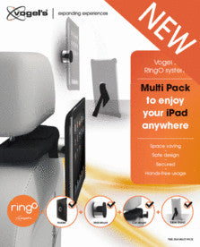 Vogels TMS 304 RingO Multi csomag iPad 2 és 3-hoz Fekete