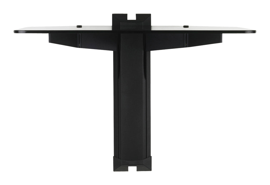 A/V polc fekete, 13,6 kg-ig