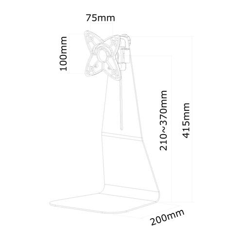 Neomounts monitor állvány FPMA-D850