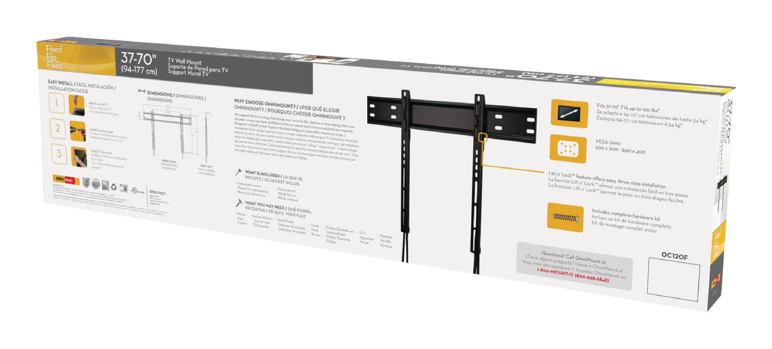 Fix TV fali konzol 37 - 70" 54 kg
