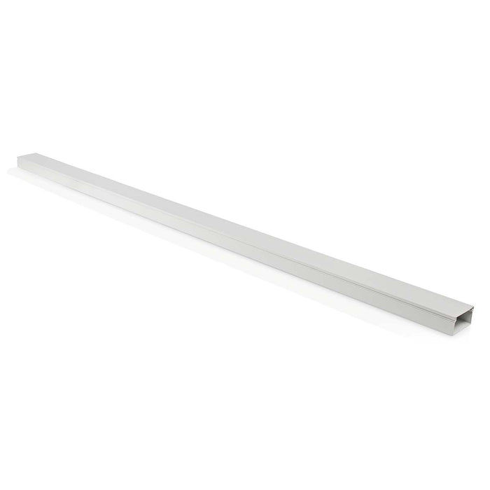 Kábelcsatorna 110cm x 6cm fehér alumínium
