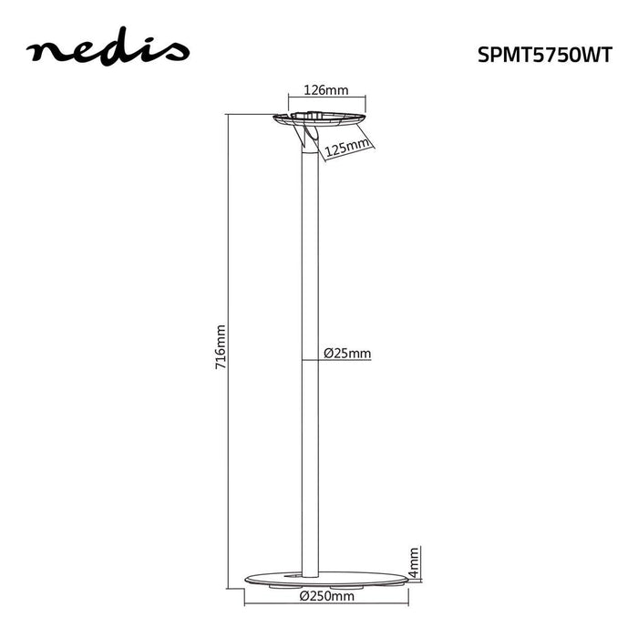Hangszóró álló talp | Sonos® One / Sonos® Play:1-hez | Max. 3 kg | Fix