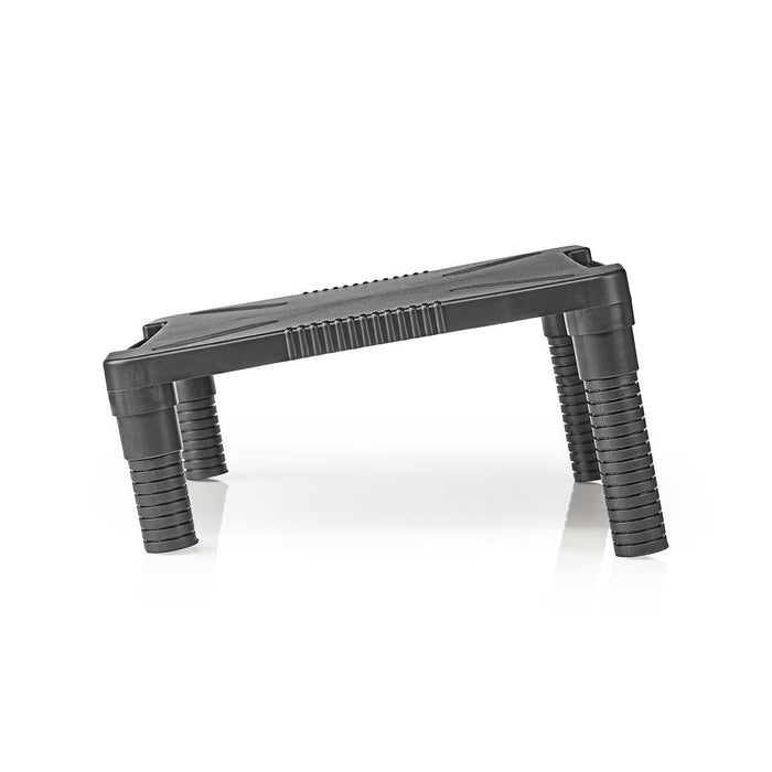 Ergonómikus monitor állvány | állítható akár 18 cm-ig | Fekete
