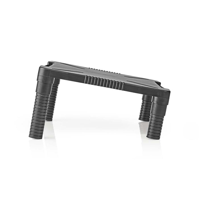 Ergonómikus monitor állvány | állítható akár 18 cm-ig | Fekete