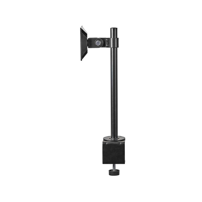 Ergonómikus monitor tartó | Egy monitor kar | Forgatható és dönthető | Fekete