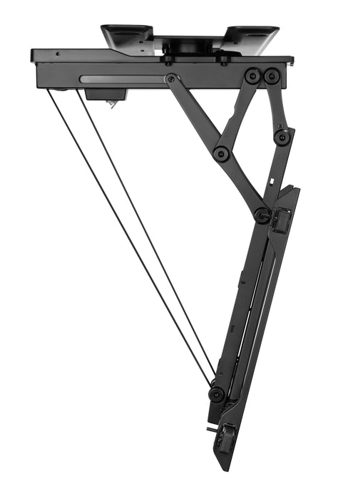 Elektrische Plafondbeugel tot 75 inch tvb-107-zuitgeklapt