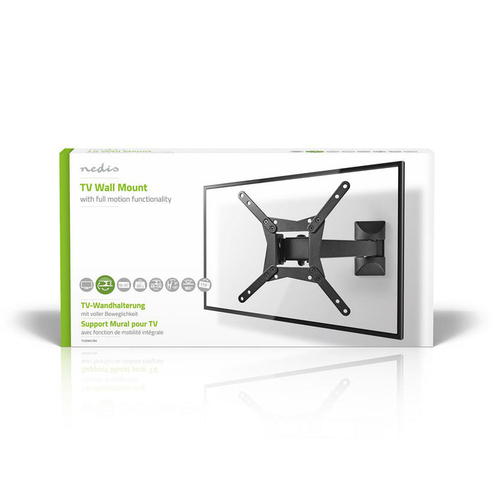 Teljes mozgású TV fali tartó | 10 - 32" | Max. 30 kg | 2 csuklópont