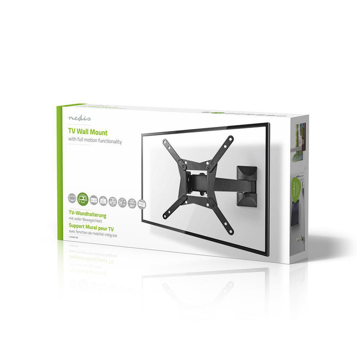 Teljes mozgású TV fali tartó | 10 - 32" | Max. 30 kg | 2 csuklópont