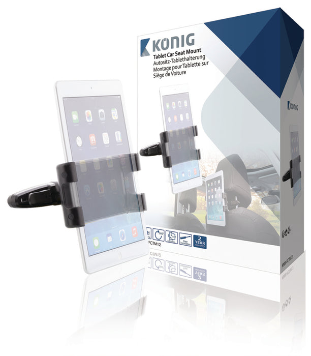 Univerzális tablet fejtámasz autós tartó 360° forgatható és dönthető