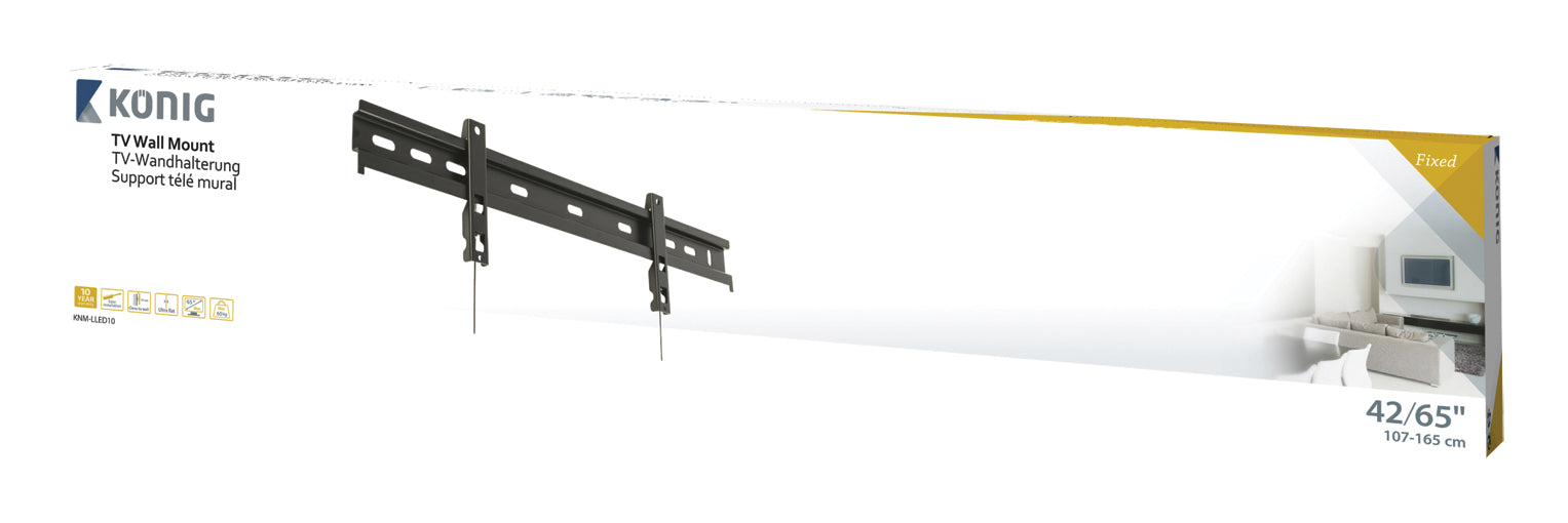 Ultra lapos fali konzol 42-65"
