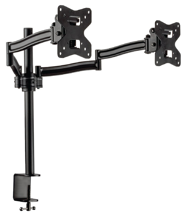 Monitor konzol maximum 27 hüvelykes képernyőkhöz (2 képernyő)