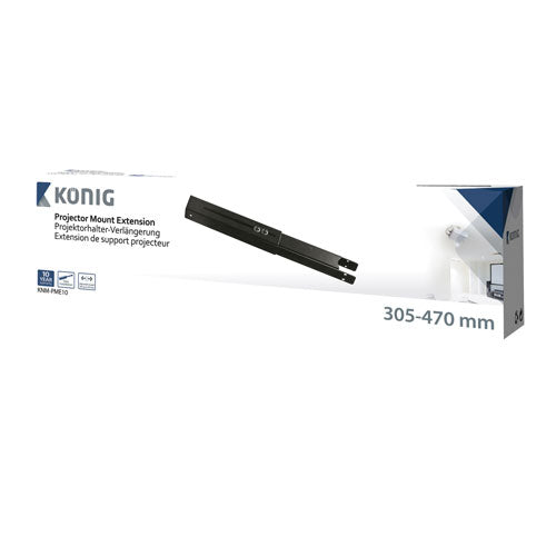 Projektor konzol hosszabbító 305-470 mm fekete