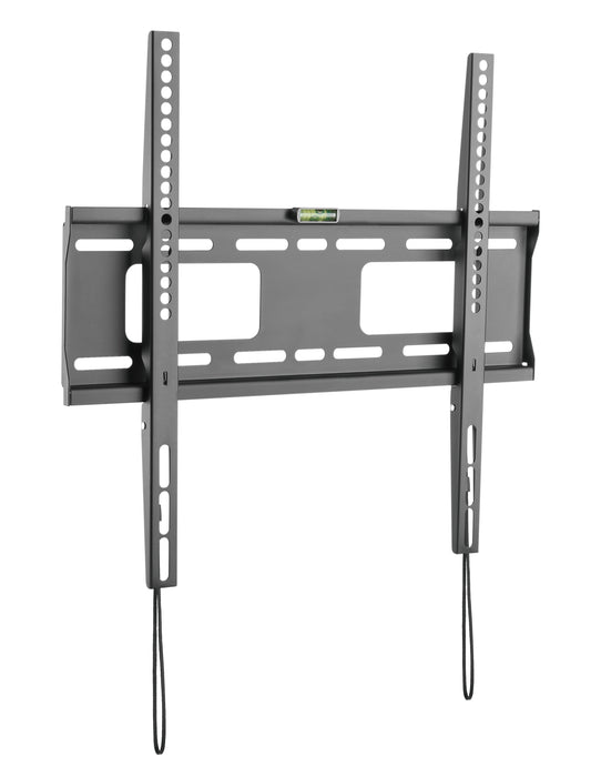 Wolff Mount univerzális lapos TV-fali tartó 55 hüvelykig | Zárható | VESA 400 × 400 | Mindössze 2,5 cm-re a faltól