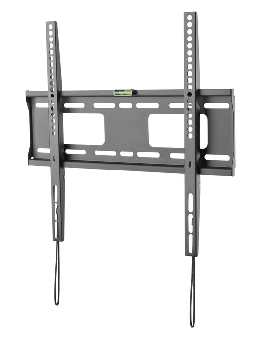 Wolff Mount univerzális lapos TV-fali tartó 55 hüvelykig | Zárható | VESA 400 × 400 | Mindössze 2,5 cm-re a faltól