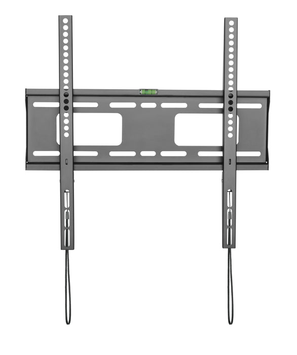 Wolff Mount univerzális lapos TV-fali tartó 55 hüvelykig | Zárható | VESA 400 × 400 | Mindössze 2,5 cm-re a faltól