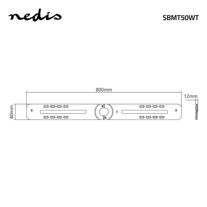 Soundbar tartó | Falra | Sonos® PLAYBAR-hoz? | Max. 15 kg