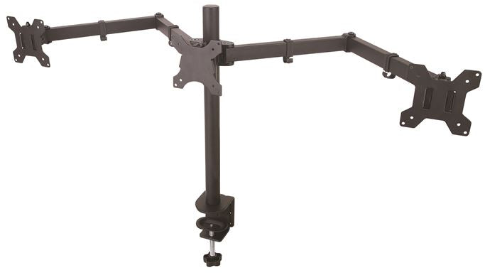 Wolff Mount asztali monitor tartó |Univerzális | 13-24 hüvelyk képernyőkhöz | 3 képernyőhöz alkalmas