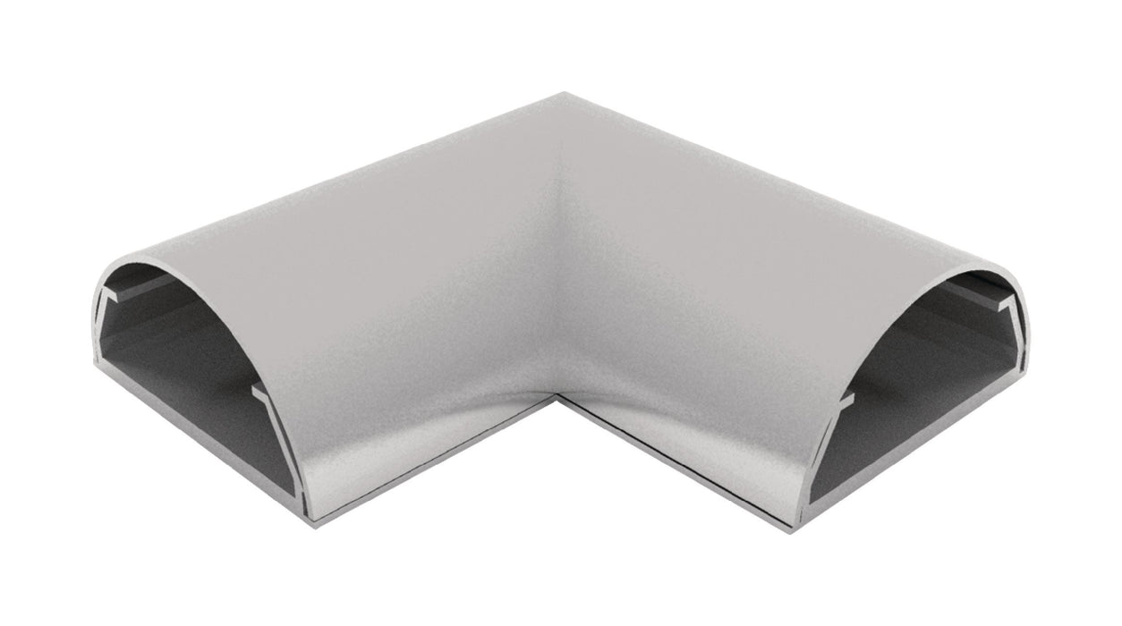 Kábelcsatorna sarok 90 fokos, szélesség: 50 mm