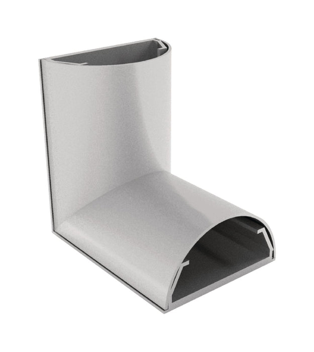 Kábelcsatorna sarok 90 fokos, szélesség: 33 mm