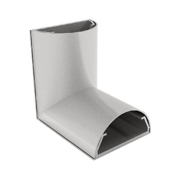 Kábelcsatorna sarok 90 fokos, szélesség: 50 mm