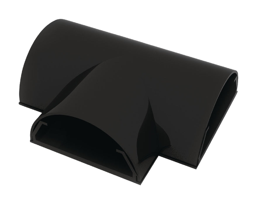 Kábelcsatorna T elágazás 33 mm (fekete)