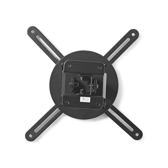 Mennyezeti tartó projektorhoz | 360°-ban forgatható | Max. 10 kg | Távolság a mennyezettől 130 mm | Fekete