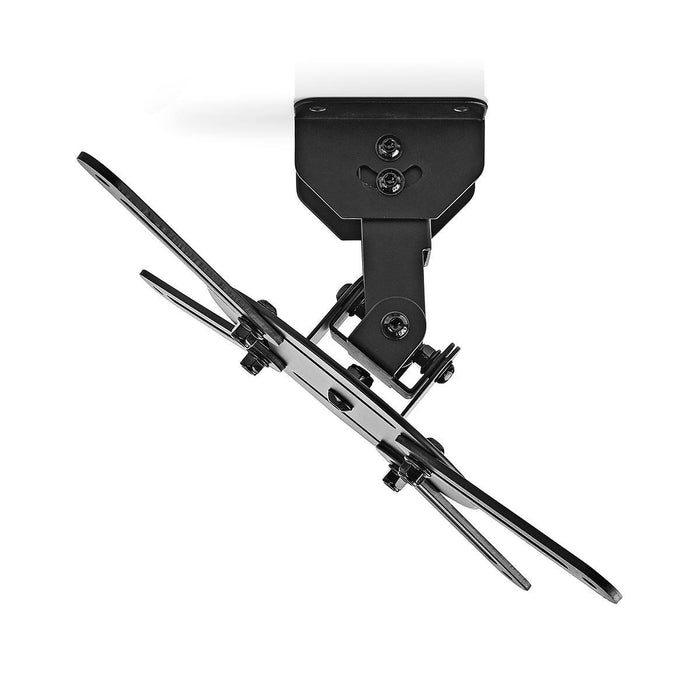 Mennyezeti tartó projektorhoz | 360°-ban forgatható | Max. 10 kg | Távolság a mennyezettől 130 mm | Fekete
