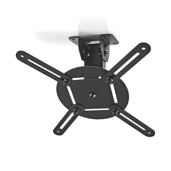 Mennyezeti tartó projektorhoz | 360°-ban forgatható | Max. 10 kg | Távolság a mennyezettől 130 mm | Fekete