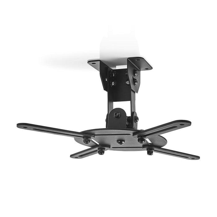 Mennyezeti tartó projektorhoz | 360°-ban forgatható | Max. 10 kg | Távolság a mennyezettől 130 mm | Fekete