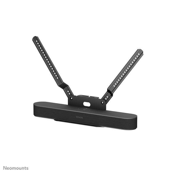 Neomounts AV35-726BL1 TV-beugel voor Sonos Beam - eenvoudige installatie - zwart – detailaanzicht 3