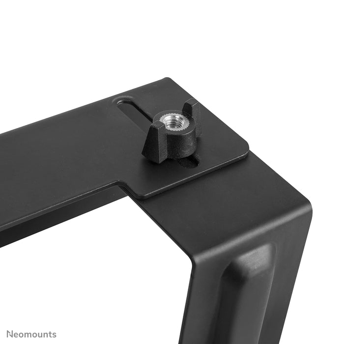 Neomounts AWL-450BL univerzális, mélységben állítható (4,7-7,6 cm) médialejátszó tartó - Fekete