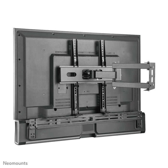 Neomounts AWL29-750BL1 univerzális videobar/soundbar/hangszóró tartó, mélységben állítható (0-4,2 cm) - Fekete