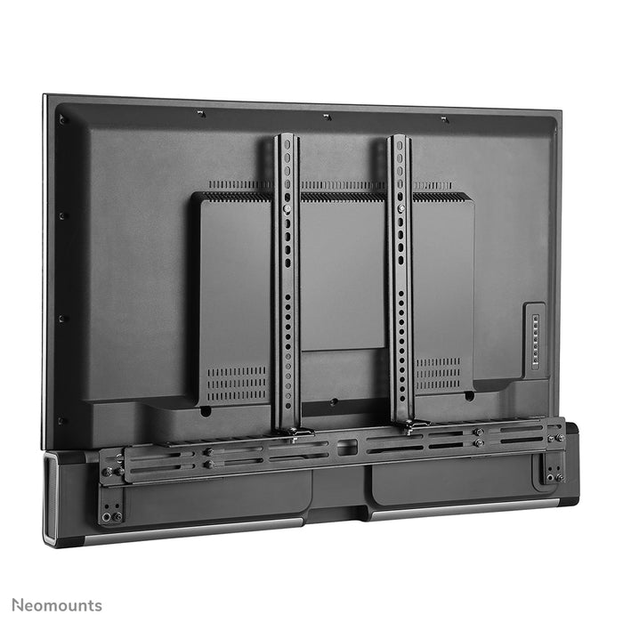 Neomounts AWL29-750BL1 univerzális videobar/soundbar/hangszóró tartó, mélységben állítható (0-4,2 cm) - Fekete