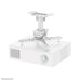 Neomounts CL25-530WH1 Beamer plafondbeugel - h 25,5 cm - Easy Install - full motion – productaanzicht