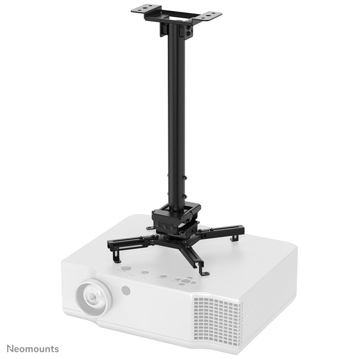Neomounts CL25-540BL1 univerzális projektor mennyezeti tartó, magasságban állítható (60,5-90,5 cm) - Fekete