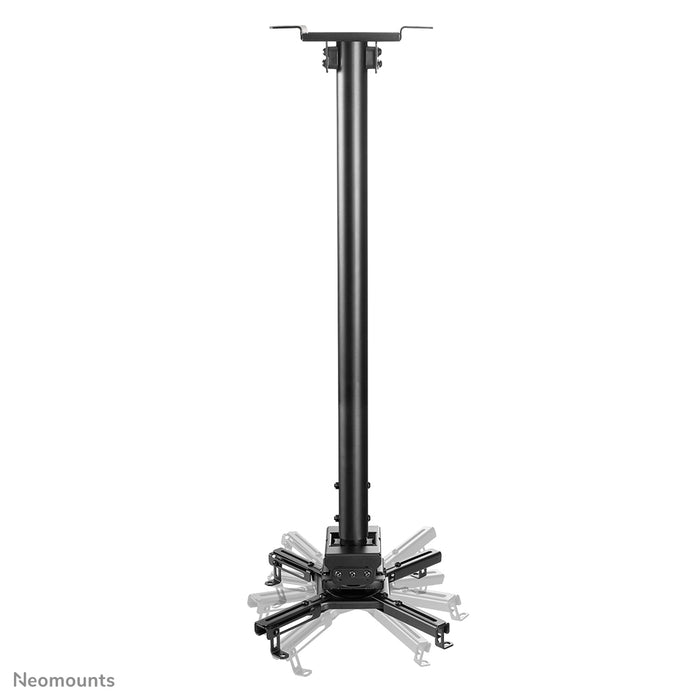 Neomounts CL25-550BL1 univerzális projektor mennyezeti tartó, magasságban állítható (74,5-114,5 cm) - Fekete