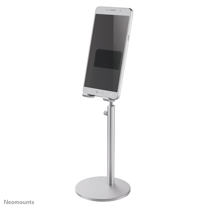 Neomounts magasságban állítható telefon tartó - Ezüst