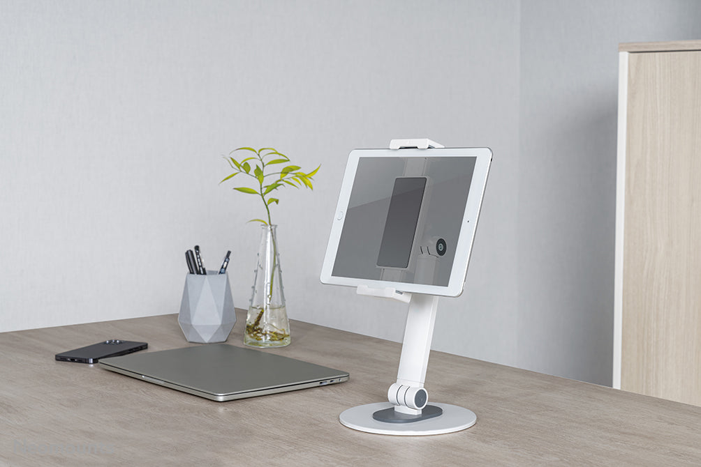 Neomounts DS15-540WH1 univerzális tablet állvány 4,7-12,9 hüvelykes tabletekhez - Fehér