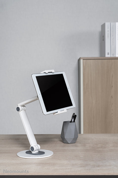 Neomounts DS15-550WH1 univerzális tablet állvány 4,7-12,9 hüvelykes tabletekhez - Fehér
