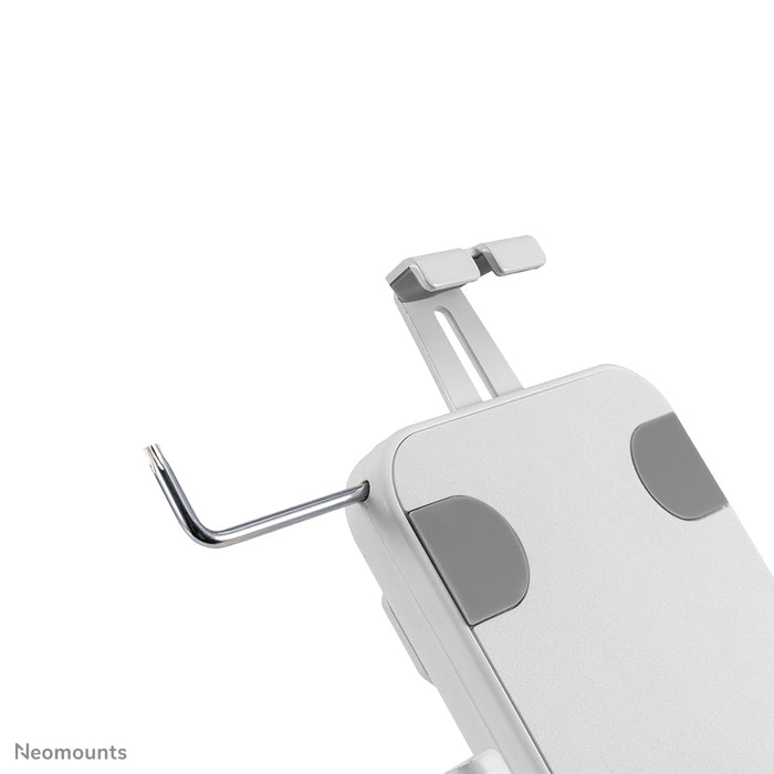 Neomounts DS15-625WH1 dönthető és forgatható asztali tablet tartó 7,9-11 hüvelykes tabletekhez - Fehér
