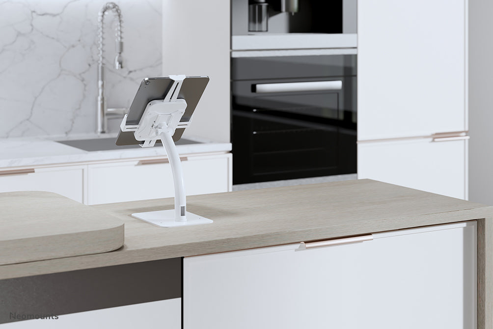 Neomounts DS15-625WH1 dönthető és forgatható asztali tablet tartó 7,9-11 hüvelykes tabletekhez - Fehér
