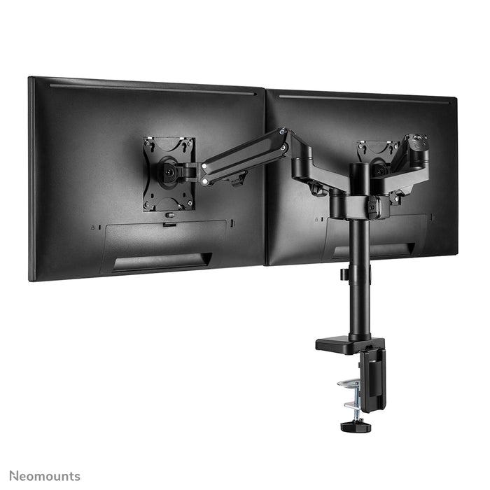 Neomounts DS70-750BL2 teljes mozgású monitor asztali tartó 17-27 hüvelykes képernyőkhöz - Fekete