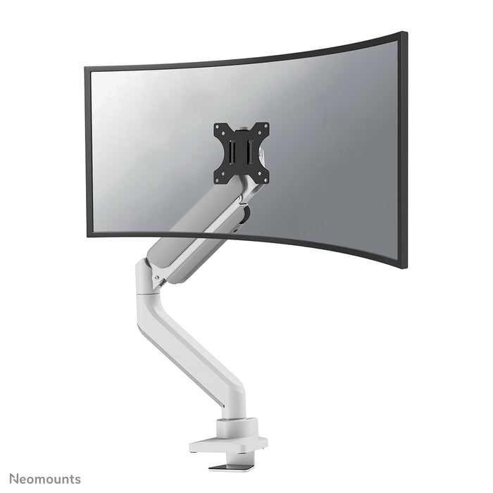 Neomounts DS70PLUS-450WH1 Monitorarm 17-49" - gasveer - Topfix - 180°-stop – productaanzicht