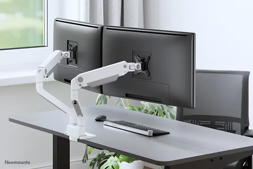 Neomounts DS70S-950WH2 - Fehér monitorkar 17-35 hüvelykes képernyőkhöz - Teljes mozgás