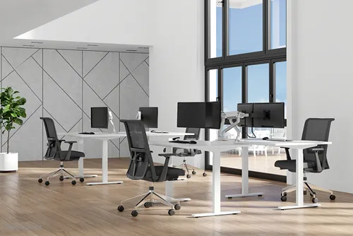 Neomounts DS70S-950WH2 - Fehér monitorkar 17-35 hüvelykes képernyőkhöz - Teljes mozgás