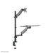 Neomounts DS90-325BL1 Zit-sta werkstation bureau 17-32" - gasveer – detailaanzicht 3