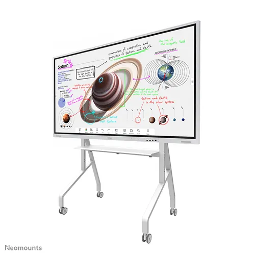 Neomounts mobil talptartó FL50-525WH1 | Alkalmas 55-86" képernyőkhöz | Fehér